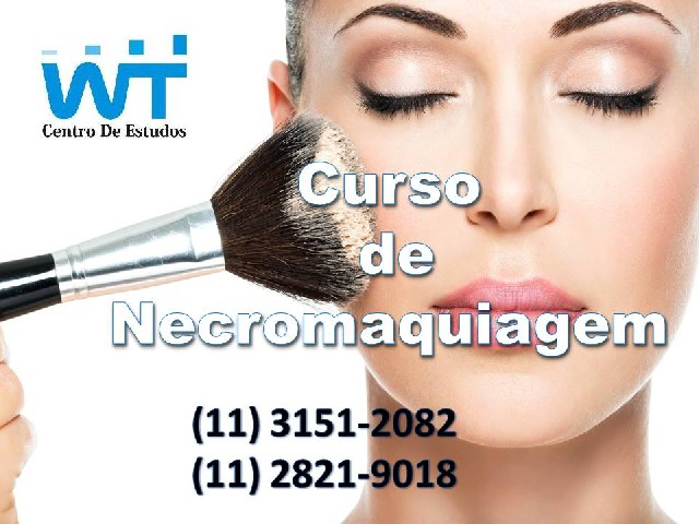 Faça curso de necromaquiagem na wt