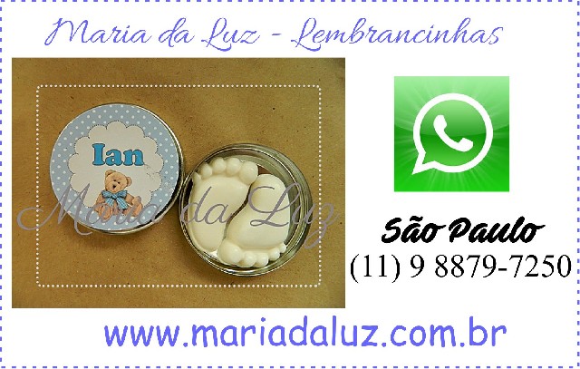 Foto 1 - Lembrancinha sabonete pezinho